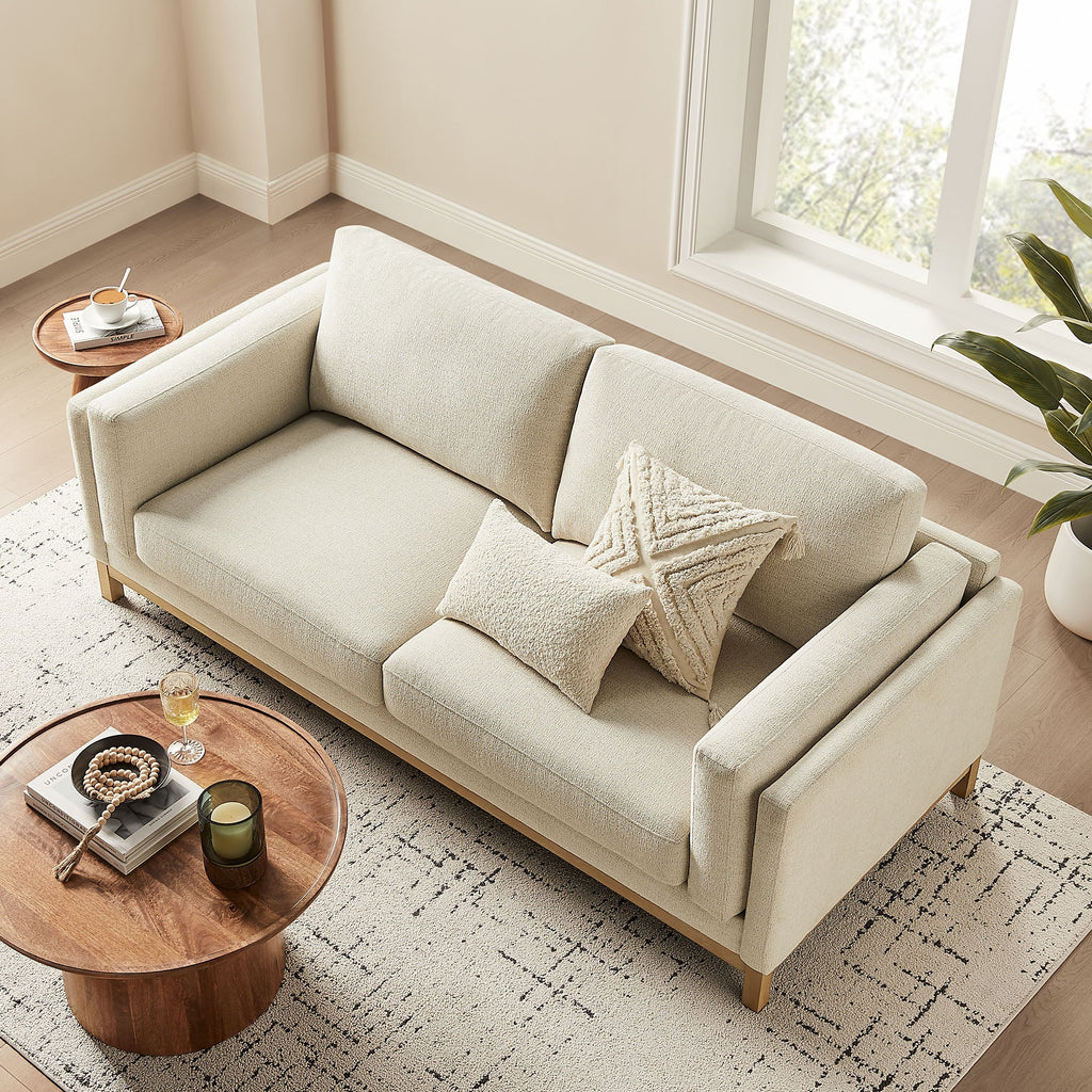 Roscoe 81 inch Fabric Sofa