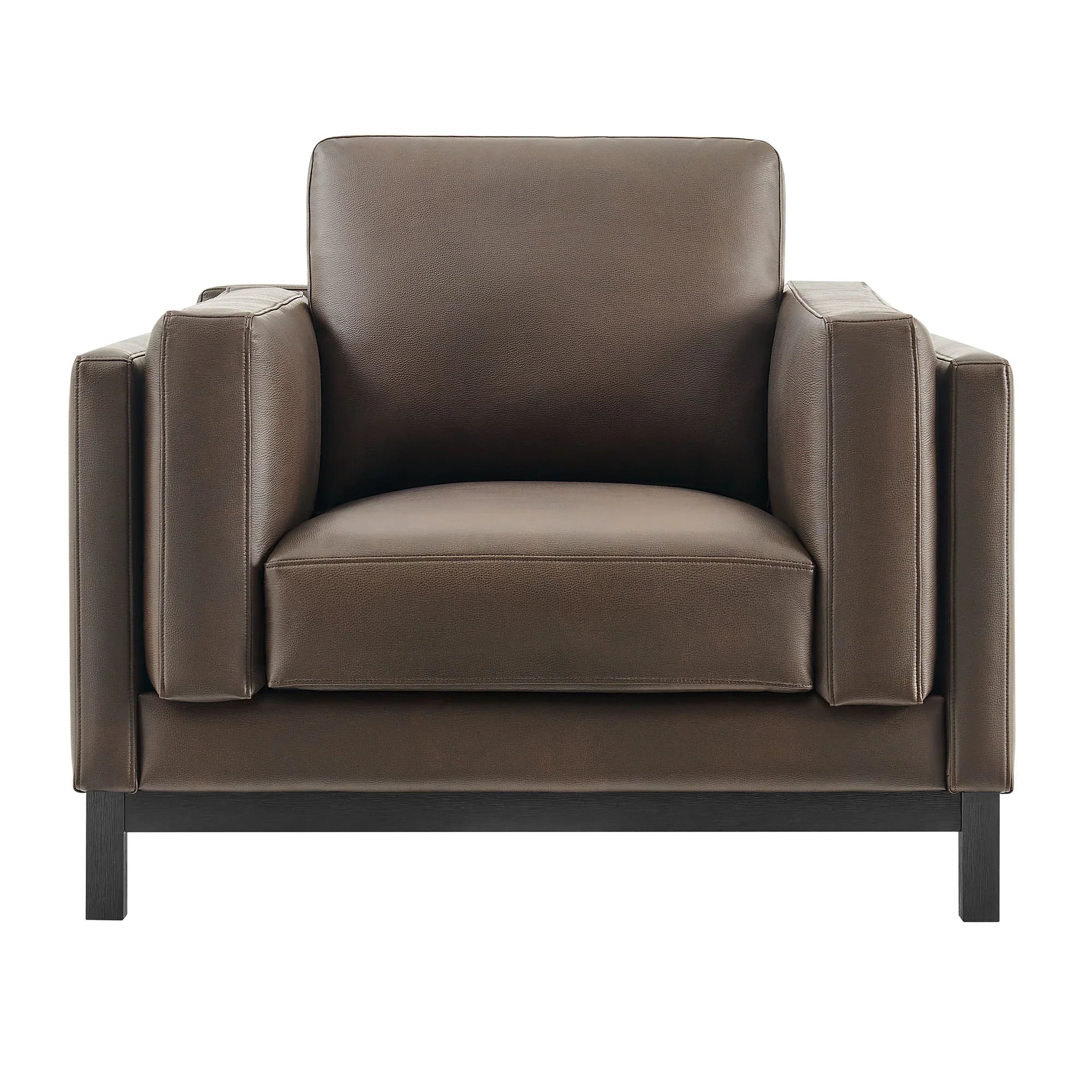 Roscoe Vegan Leather Armchair