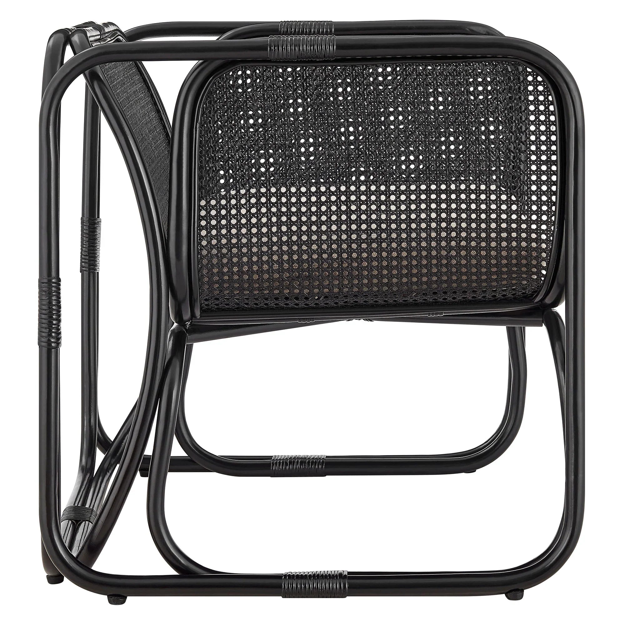 Ellis Natural Rattan Accent Armchair