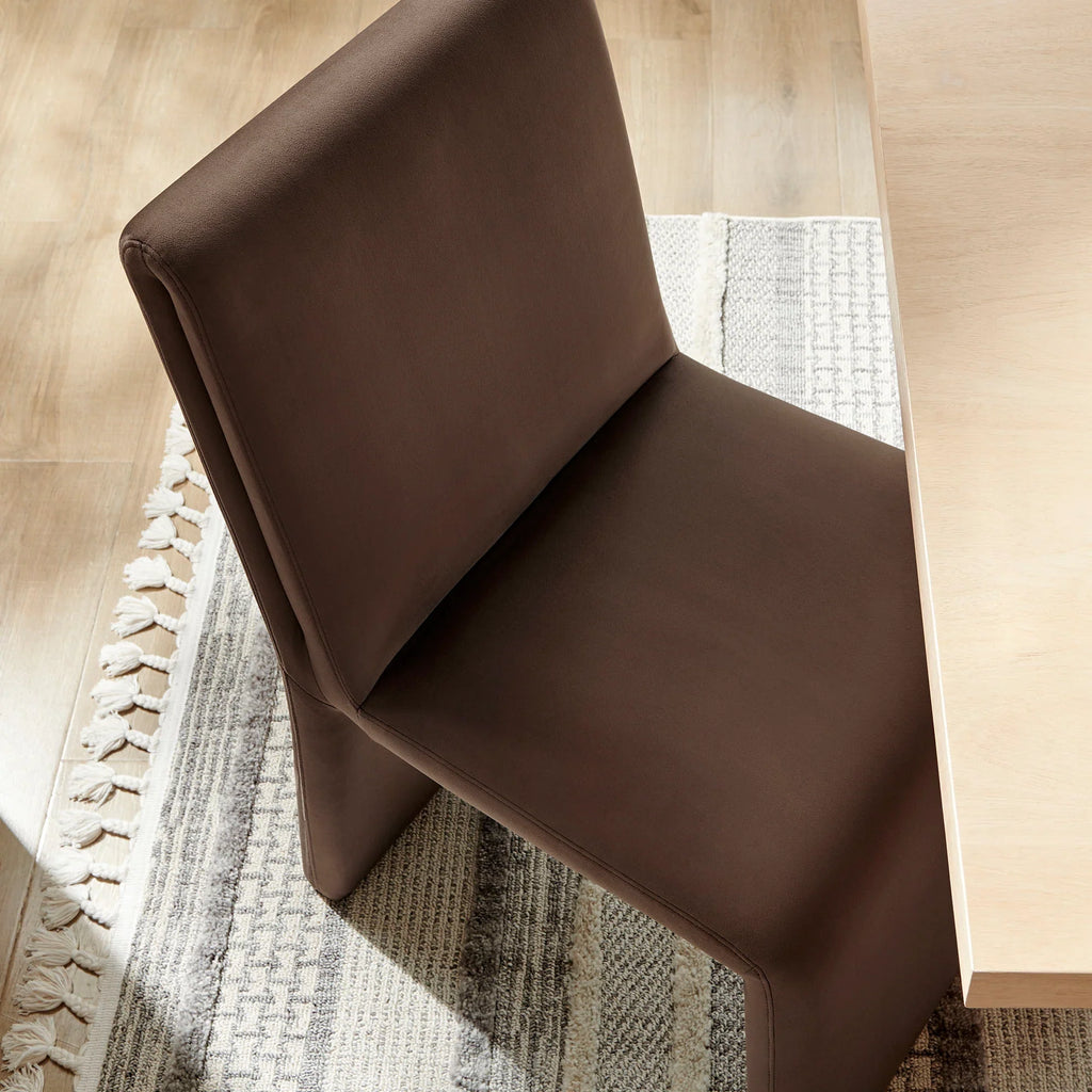 Emory Upholstered Performance Velvet Dining Side Chair
