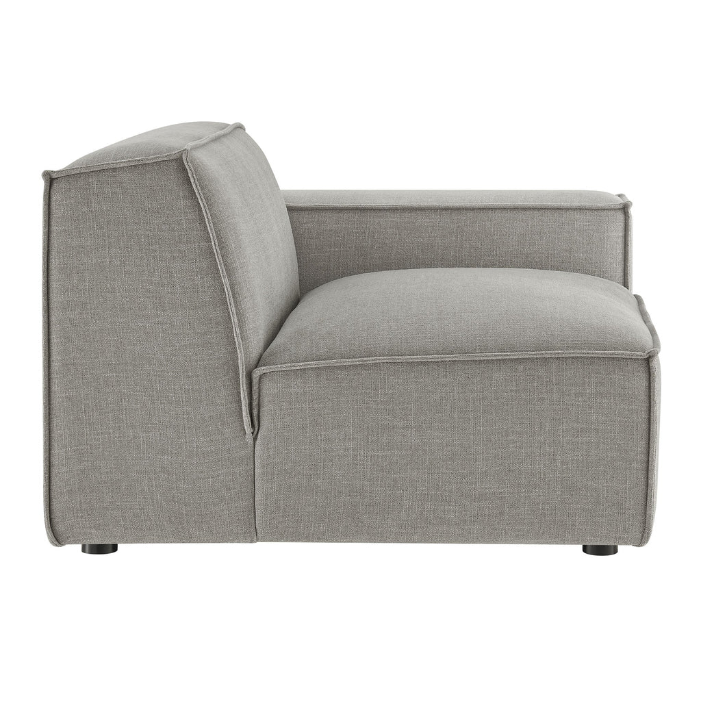 Restore Performance Fabric Upholstered Right-Facing Modular Lounge Chair