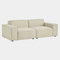 Restore 2-Piece Performance Fabric Upholstered Modular Loveseat
