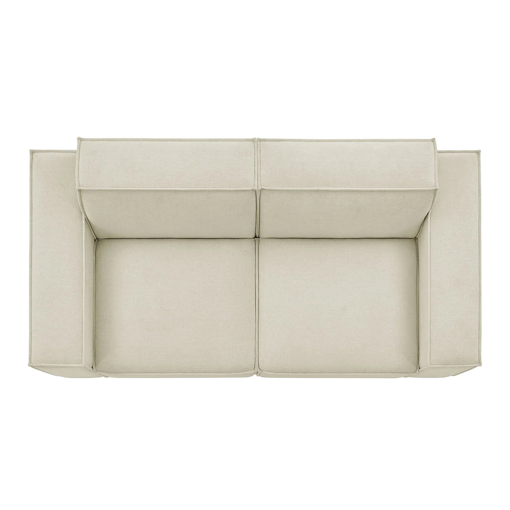 Restore 2-Piece Performance Fabric Upholstered Modular Loveseat