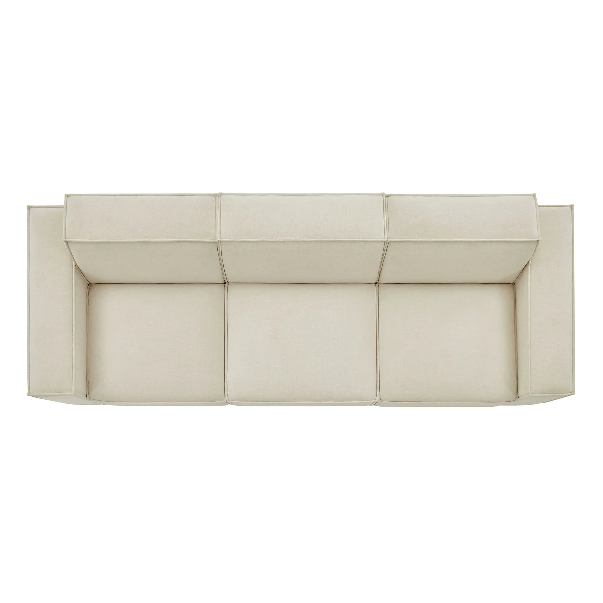 Restore 3-Piece Performance Fabric Upholstered Modular Sofa Set