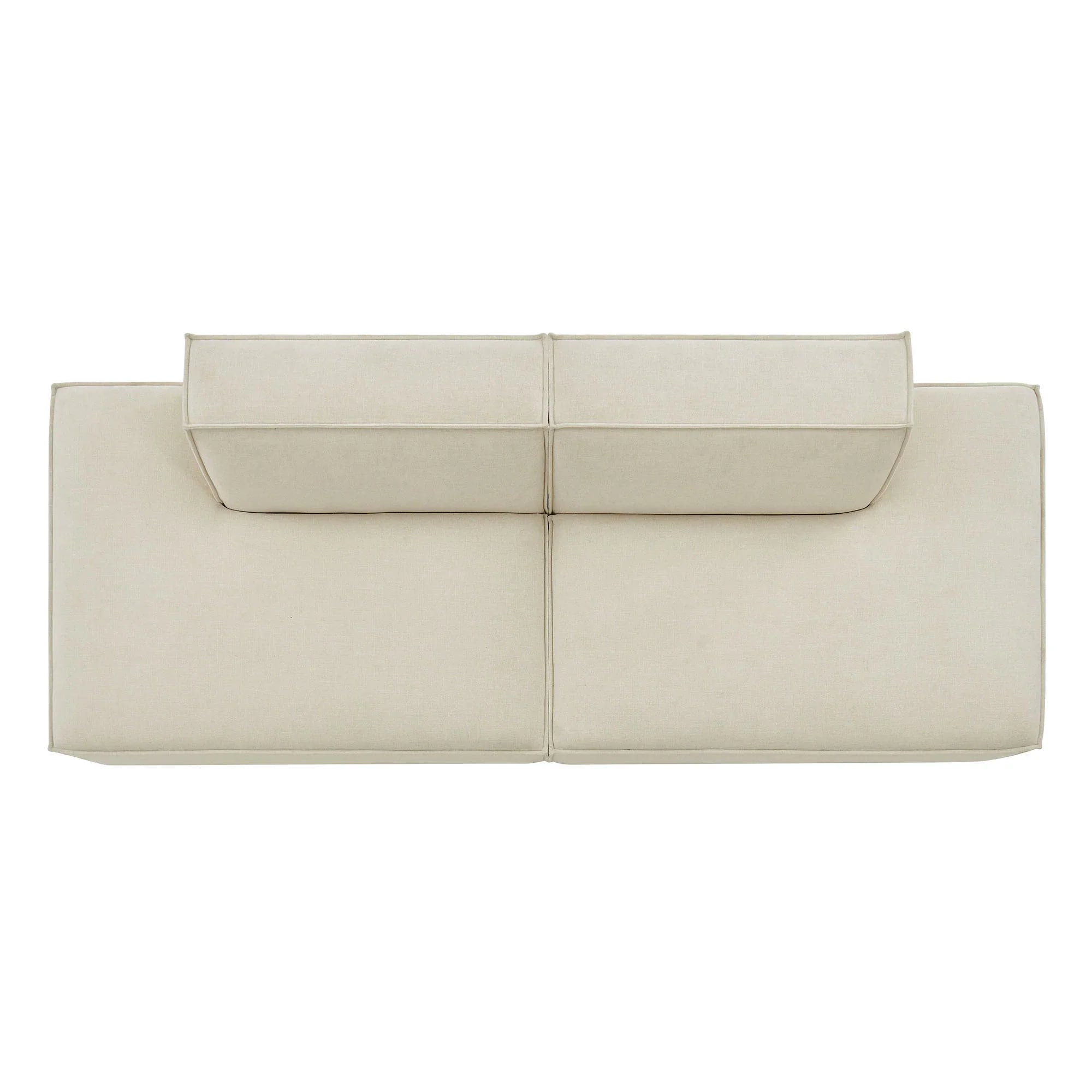 Restore 2-Piece Performance Fabric Upholstered Modular Loveseat