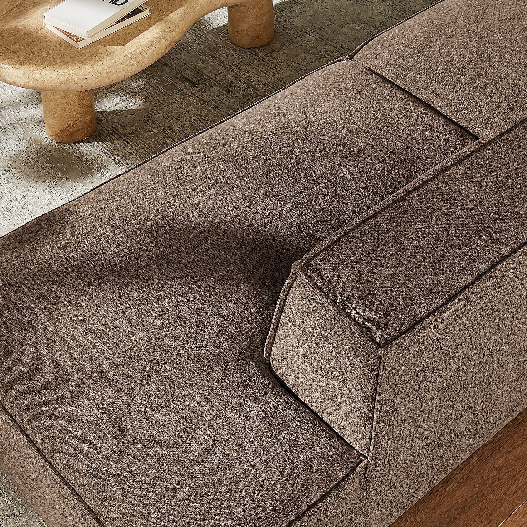 Restore 2-Piece Performance Fabric Upholstered Modular Loveseat