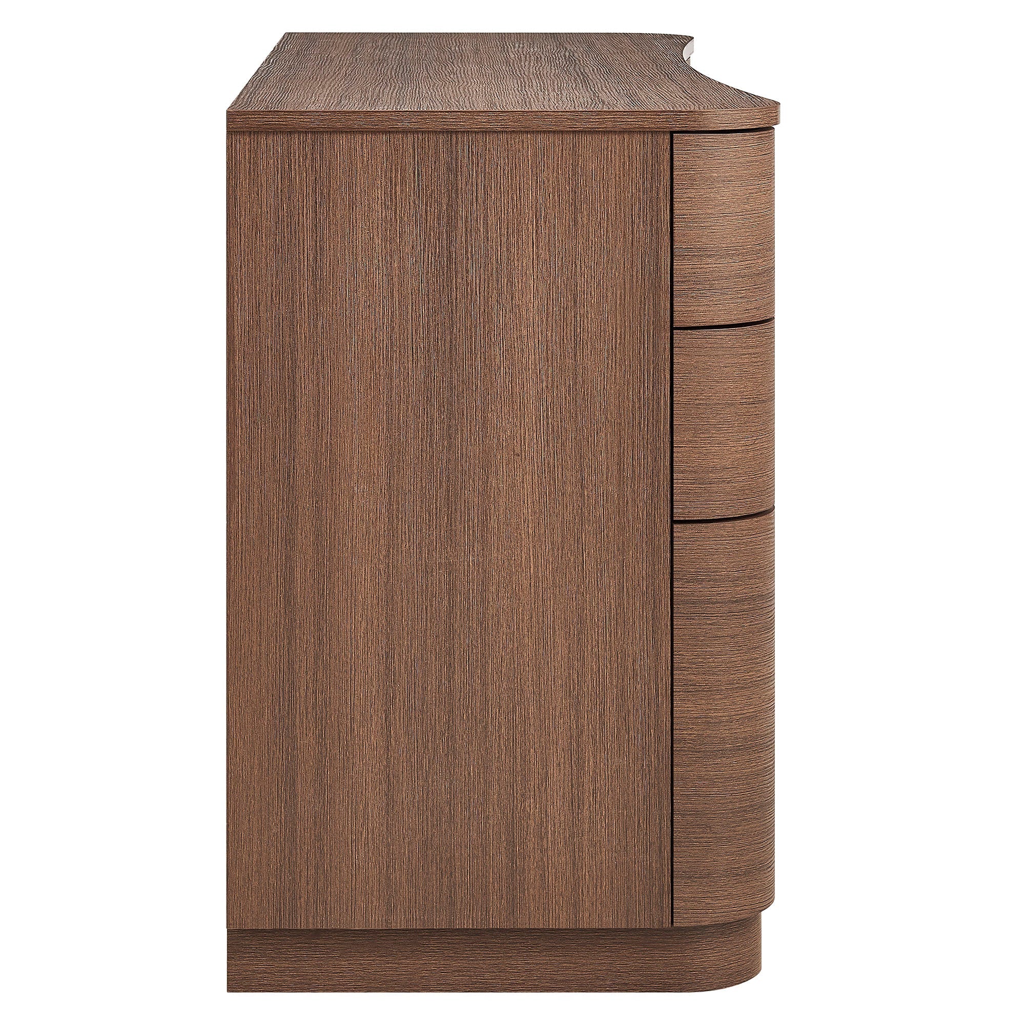 Mirae 55" 6-Drawer Curved Office Desk