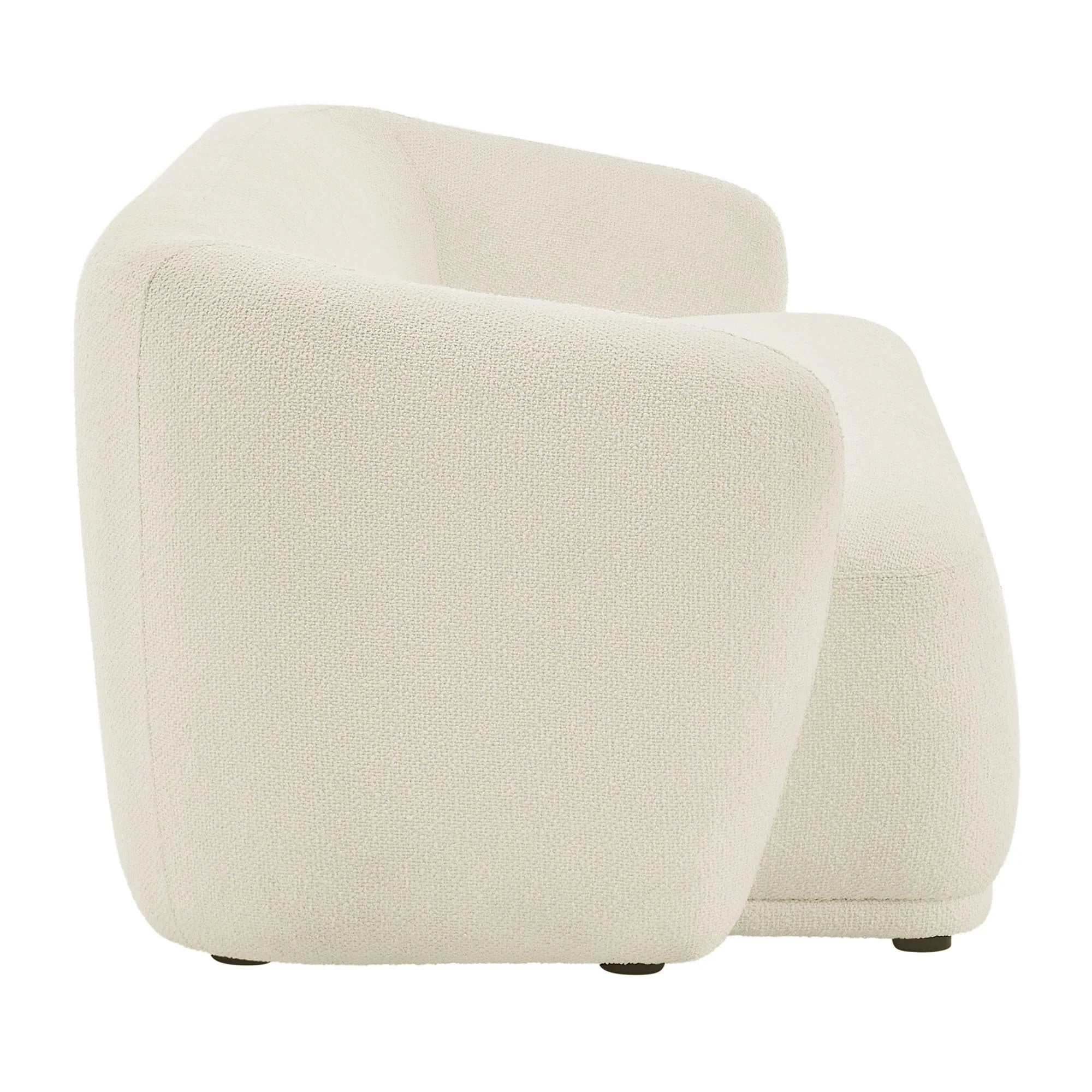 Monica 88 Inch Boucle Fabric Sofa