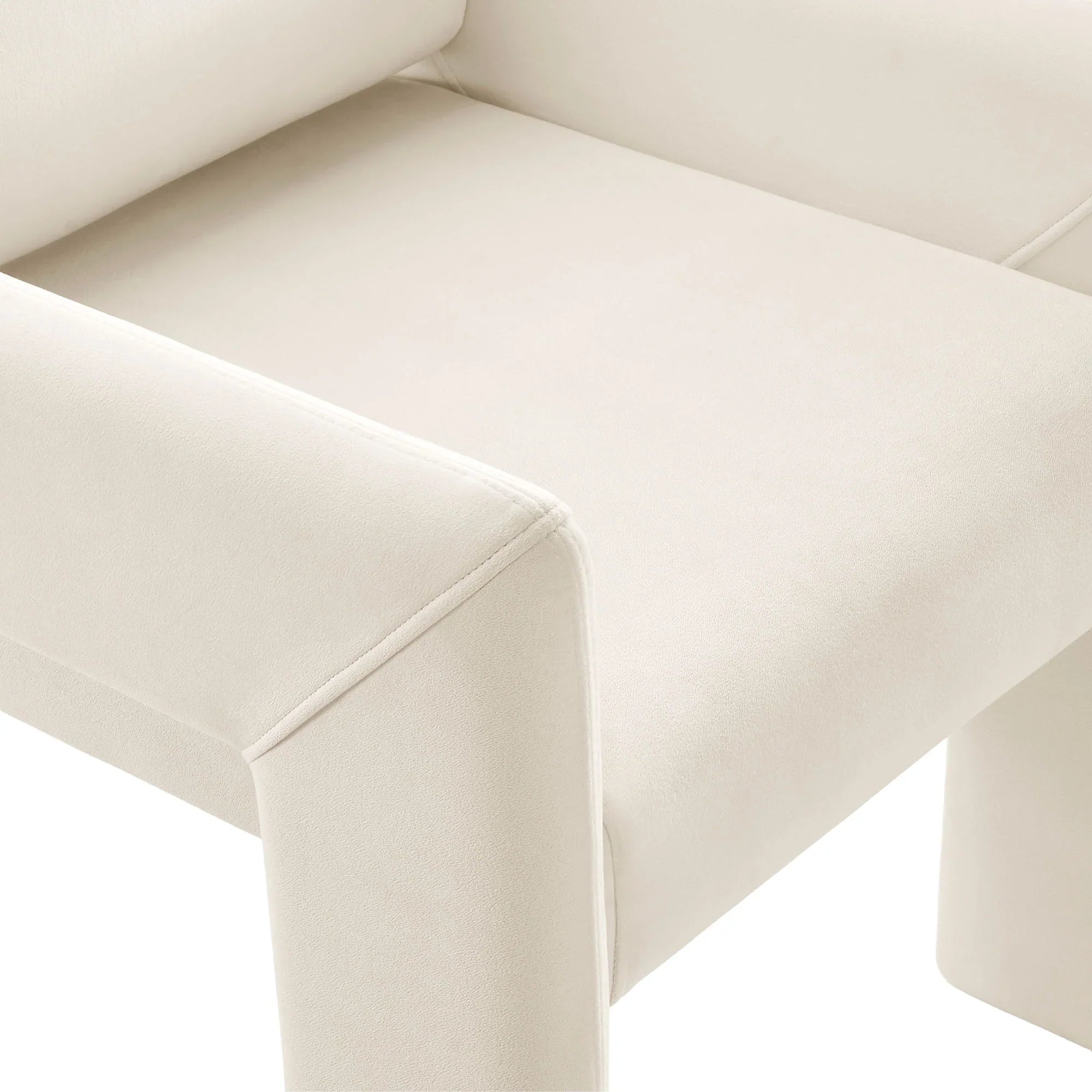 Daven Stain-Resistant Performance Velvet Dining Armchair
