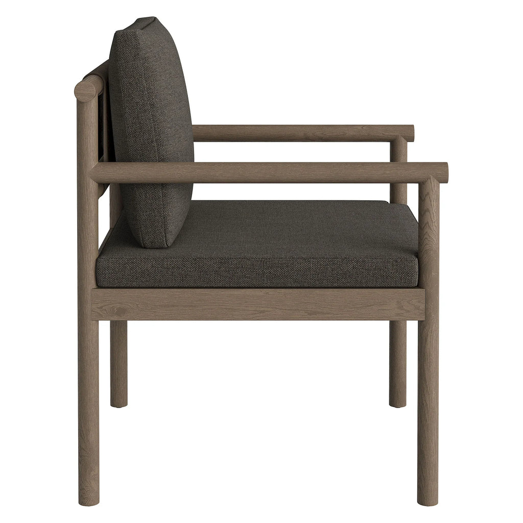 Eleni 7 Piece Outdoor Patio Teak Wood Dining Set