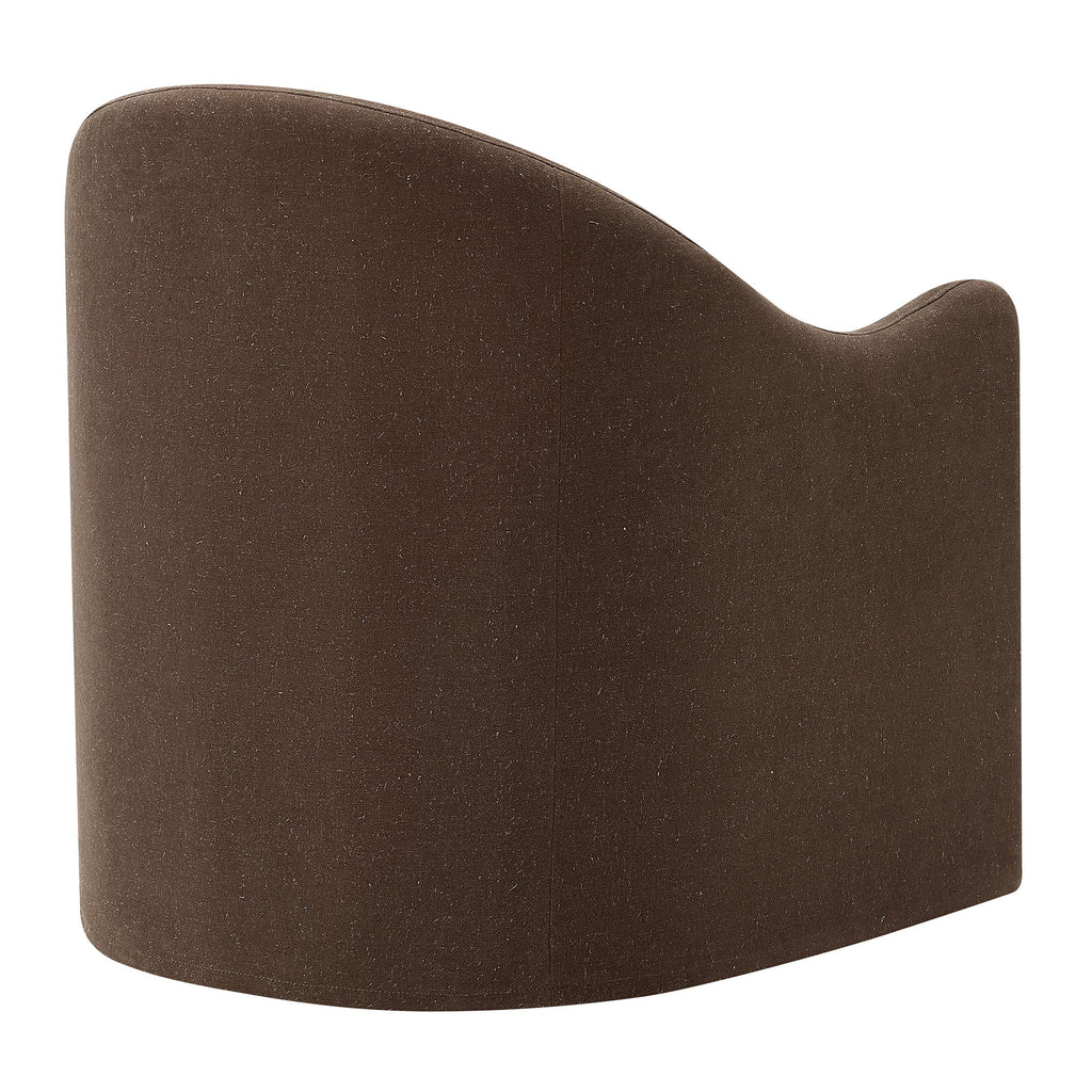 Bardot Slipcovered Linen Blend Accent Chair