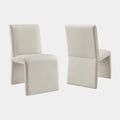 Emory Performance Velvet Dining Side Chair Set of 2