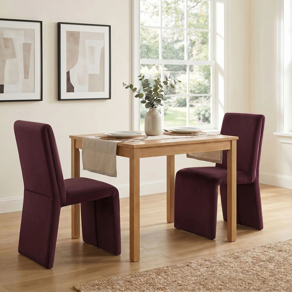 Emory Performance Velvet Dining Side Chair Set of 2