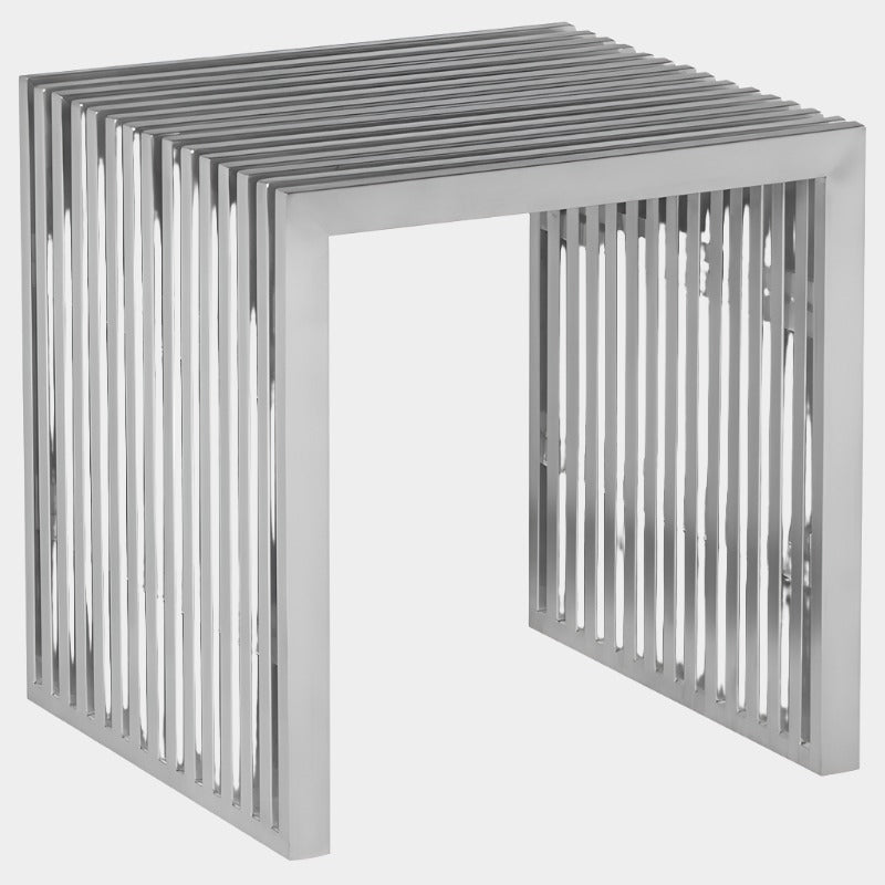 Gridiron Stainless Steel Bench (polished)
