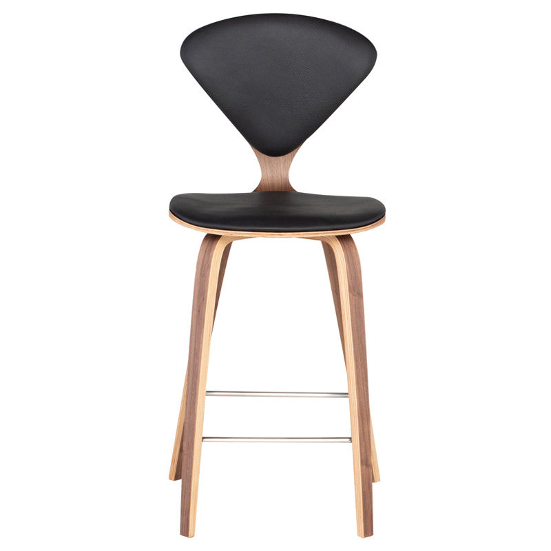 Norman Cherner PU Leather Stool