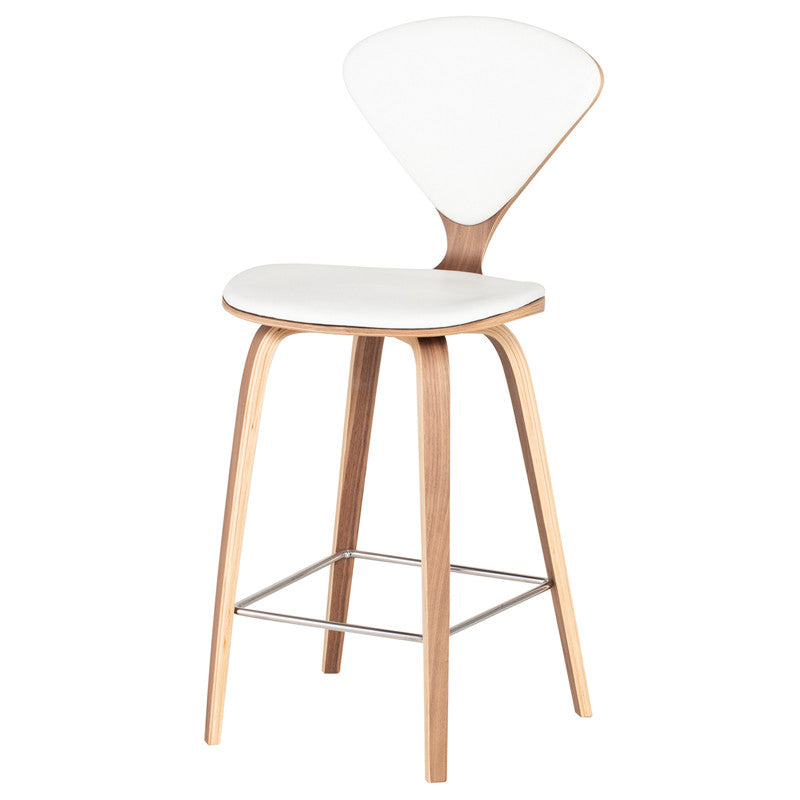 Norman Cherner PU Leather Stool