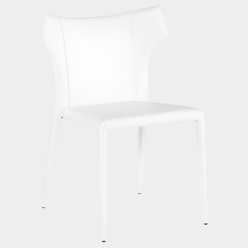 Wayne Dining Chair (Leather Legs)