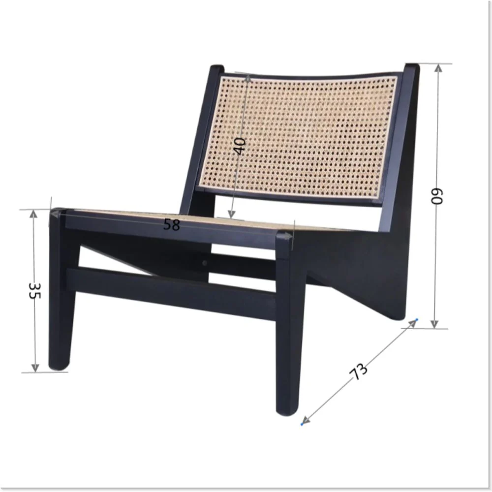 Canberra Wood Lounge Chair