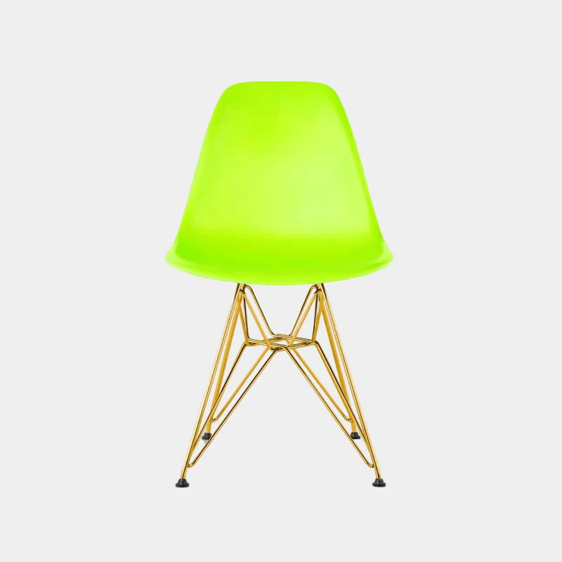 Eames Eiffel Dining Chair (Gold Legs)