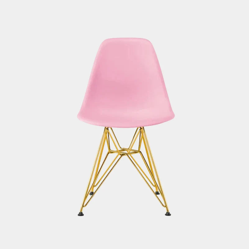 Eames Eiffel Dining Chair (Gold Legs)