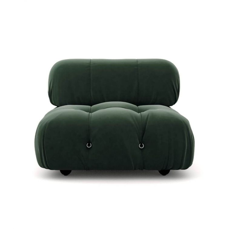 Mario Bellini Velvet Sofa - Middle Module