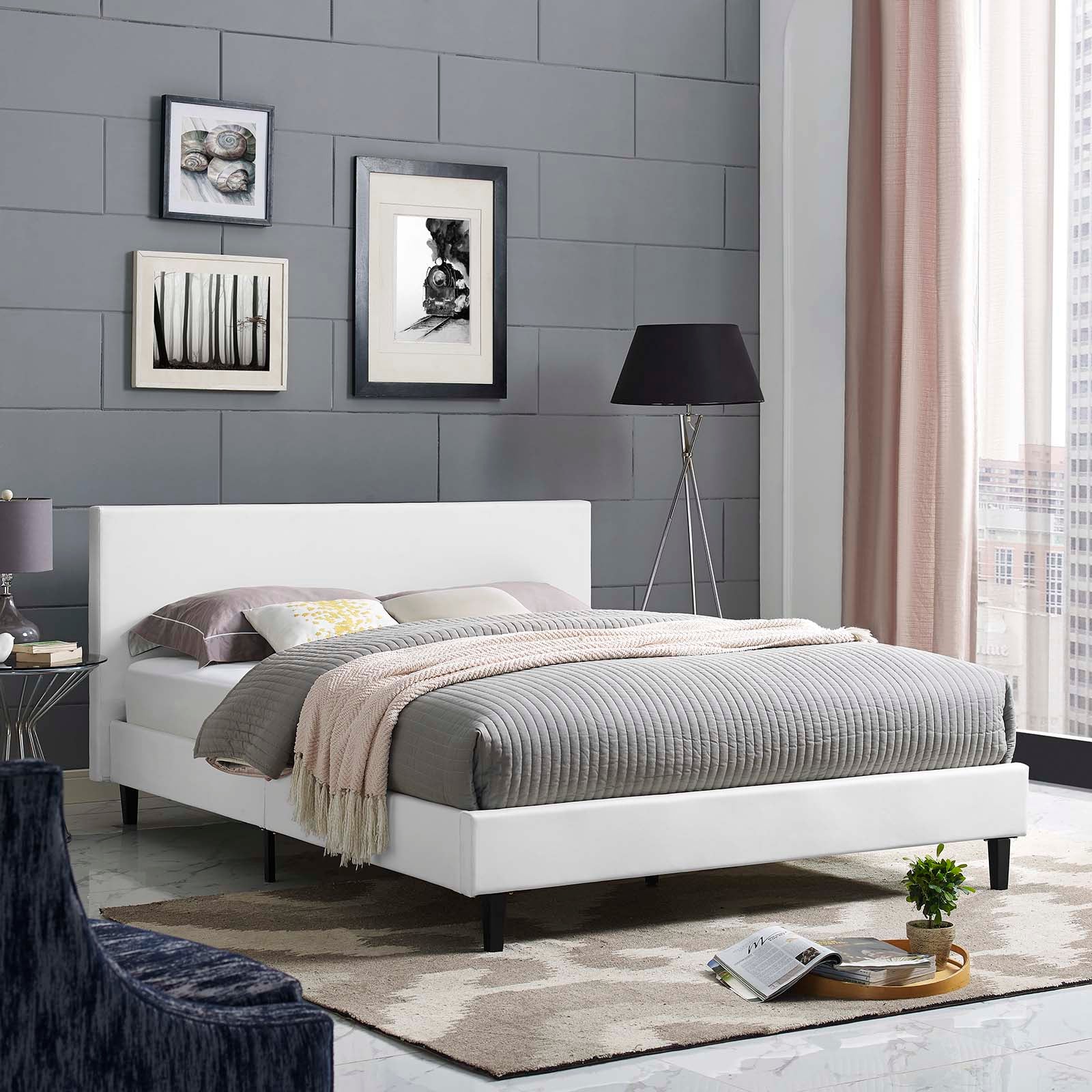 Anya Fabric Bed