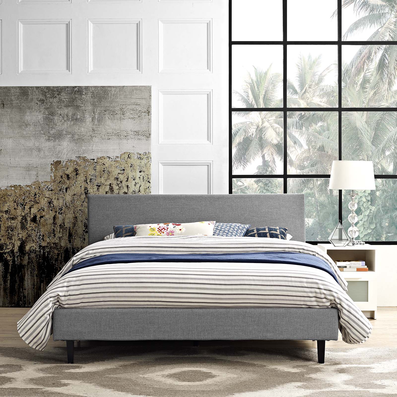 Anya Fabric Bed
