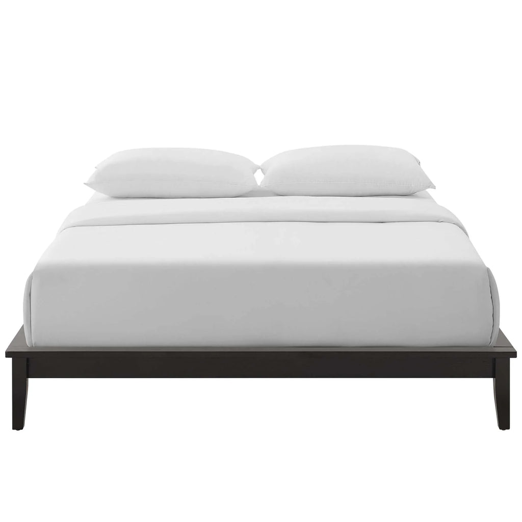 Lodge Wood Platform Bed Frame