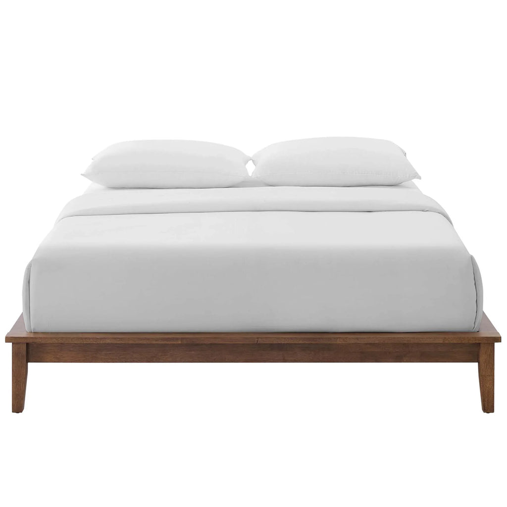 Lodge Wood Platform Bed Frame