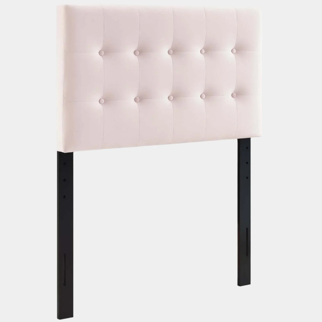 Emily Biscuit Tufted Performance Velvet Headboard