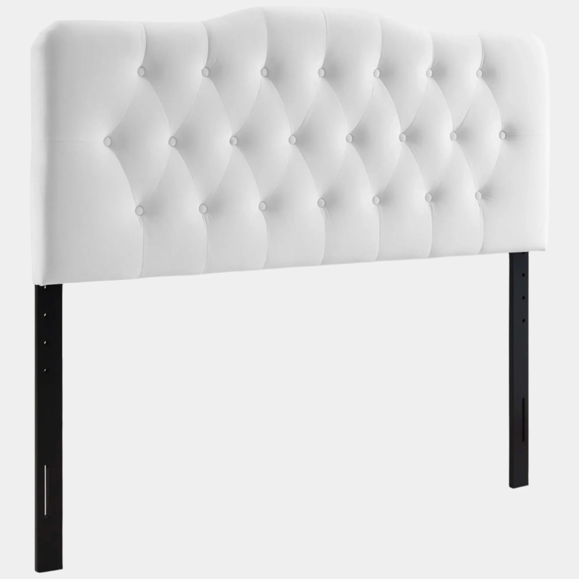 Annabel Diamond Tufted Performance Velvet Headboard