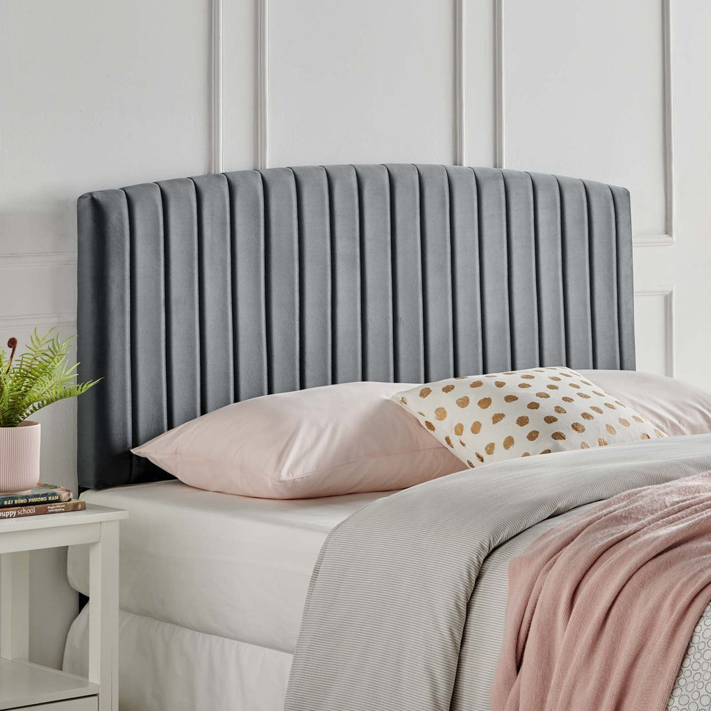 Rebecca Performance Velvet  Headboard