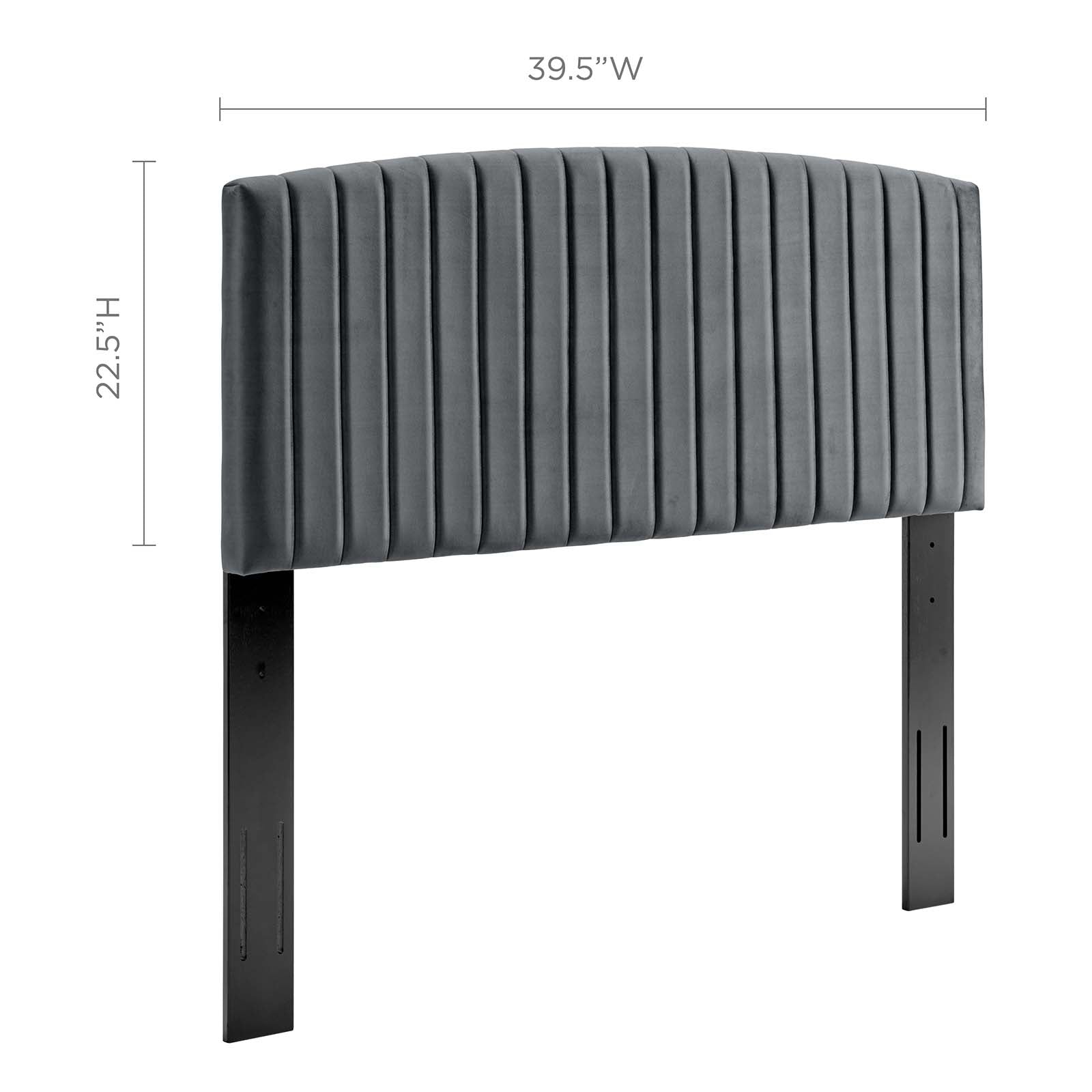 Rebecca Performance Velvet  Headboard