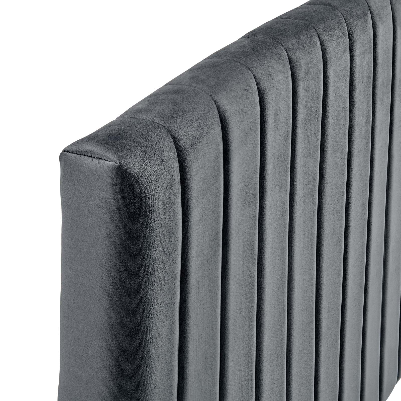 Rebecca Performance Velvet  Headboard