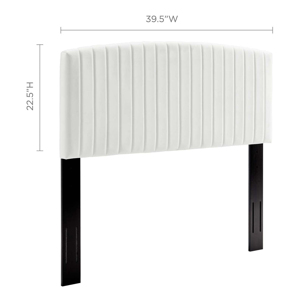 Rebecca Performance Velvet  Headboard