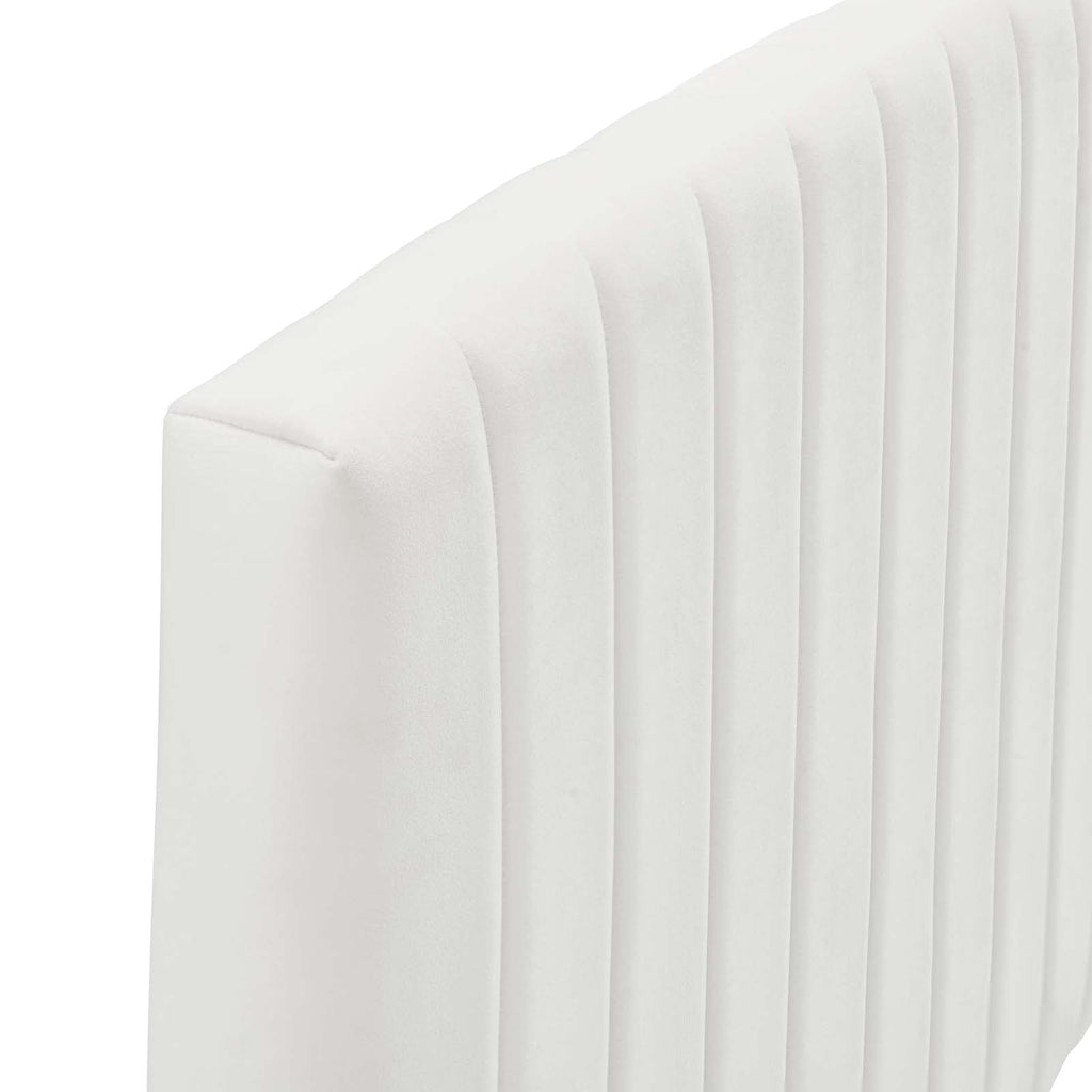 Rebecca Performance Velvet  Headboard