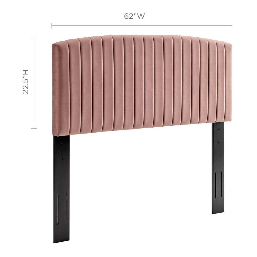 Rebecca Performance Velvet  Headboard