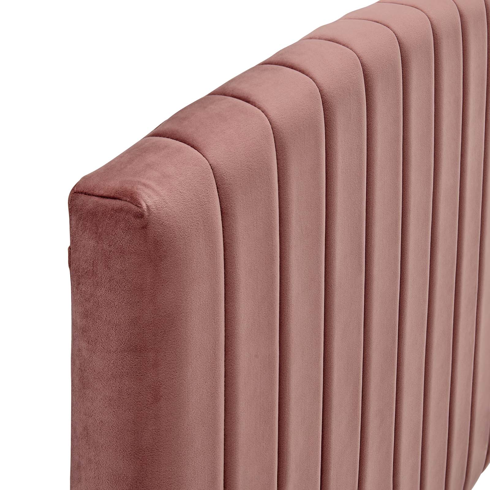 Rebecca Performance Velvet  Headboard