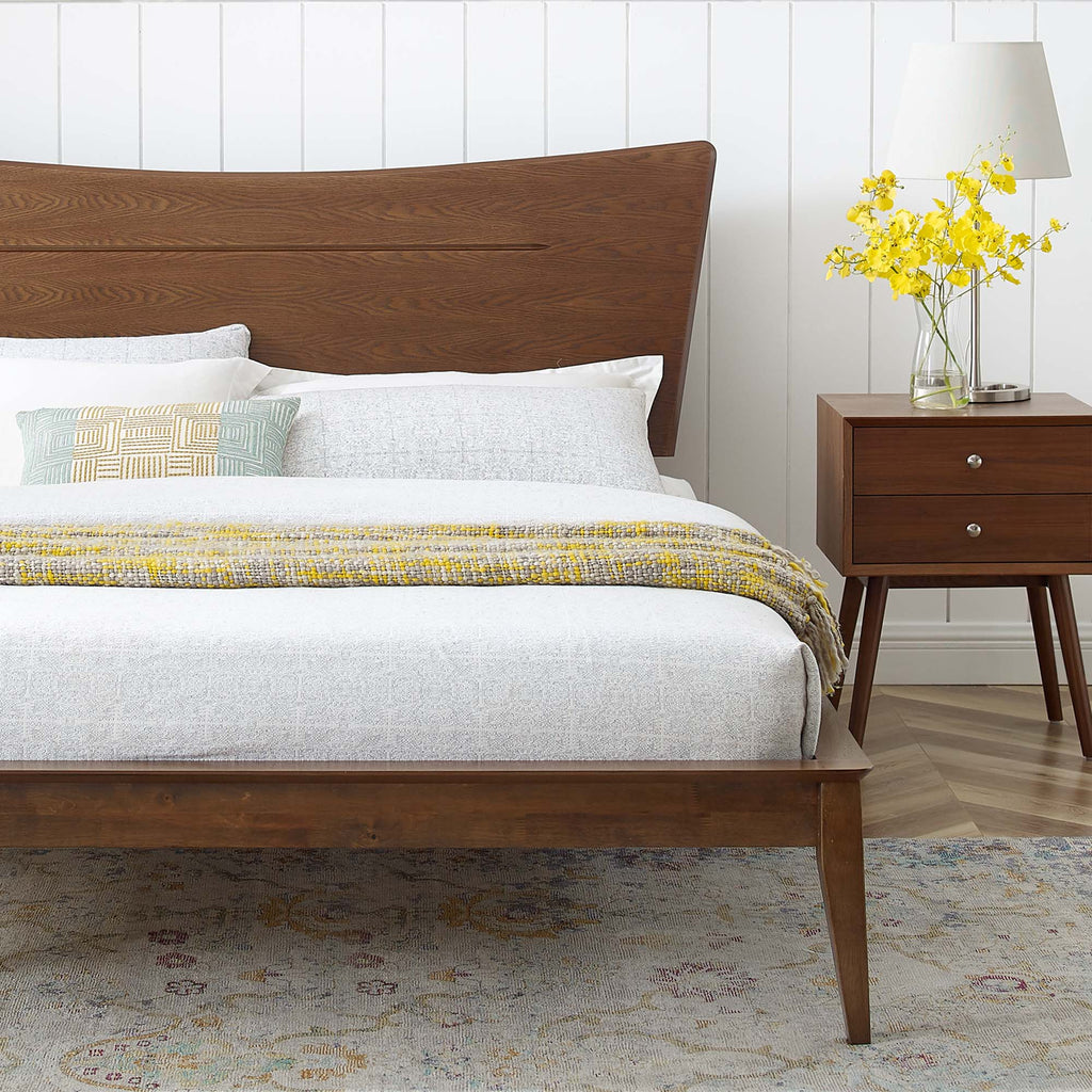 Astra Wood Platform Bed