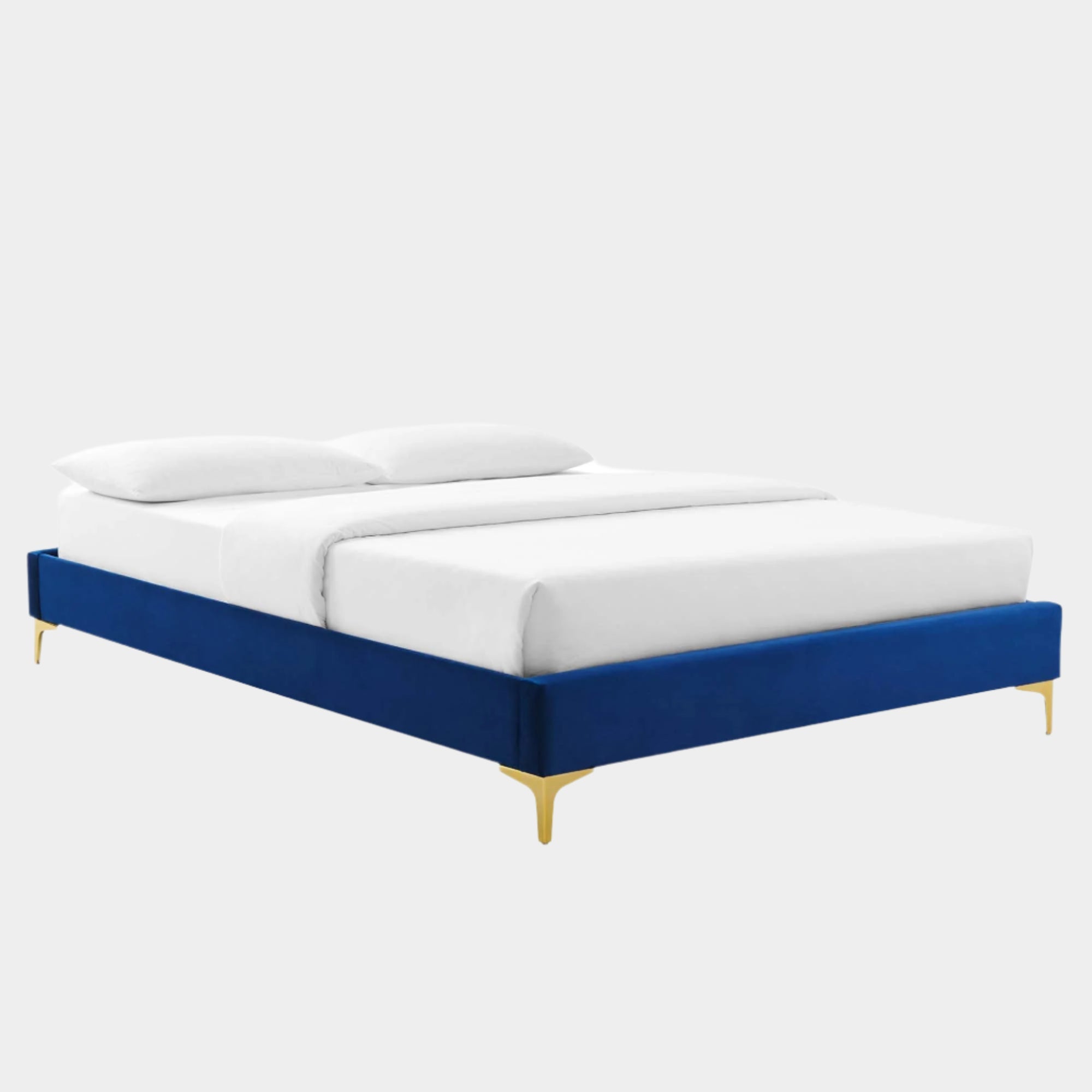 Sutton Performance Velvet Bed Frame