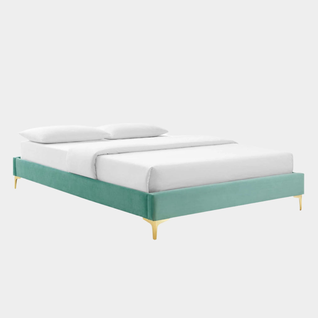 Sutton Performance Velvet Bed Frame