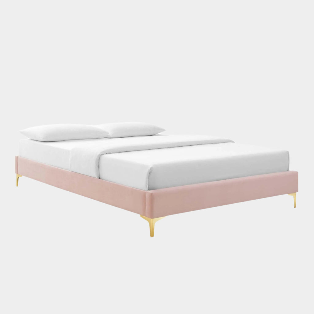 Sutton Performance Velvet Bed Frame