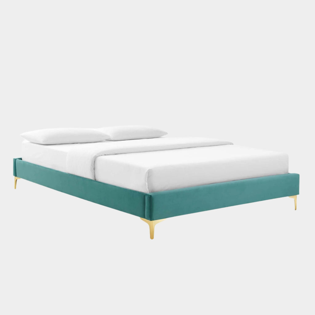 Sutton Performance Velvet Bed Frame