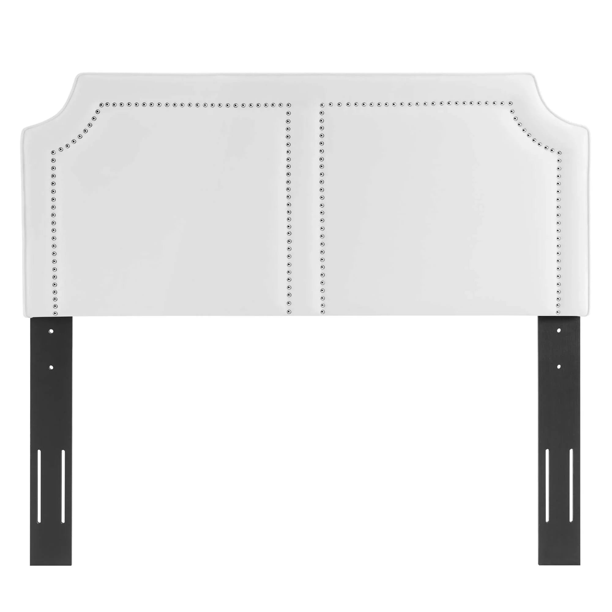 Novi Performance Velvet Bed With Wood and Gold Legs
