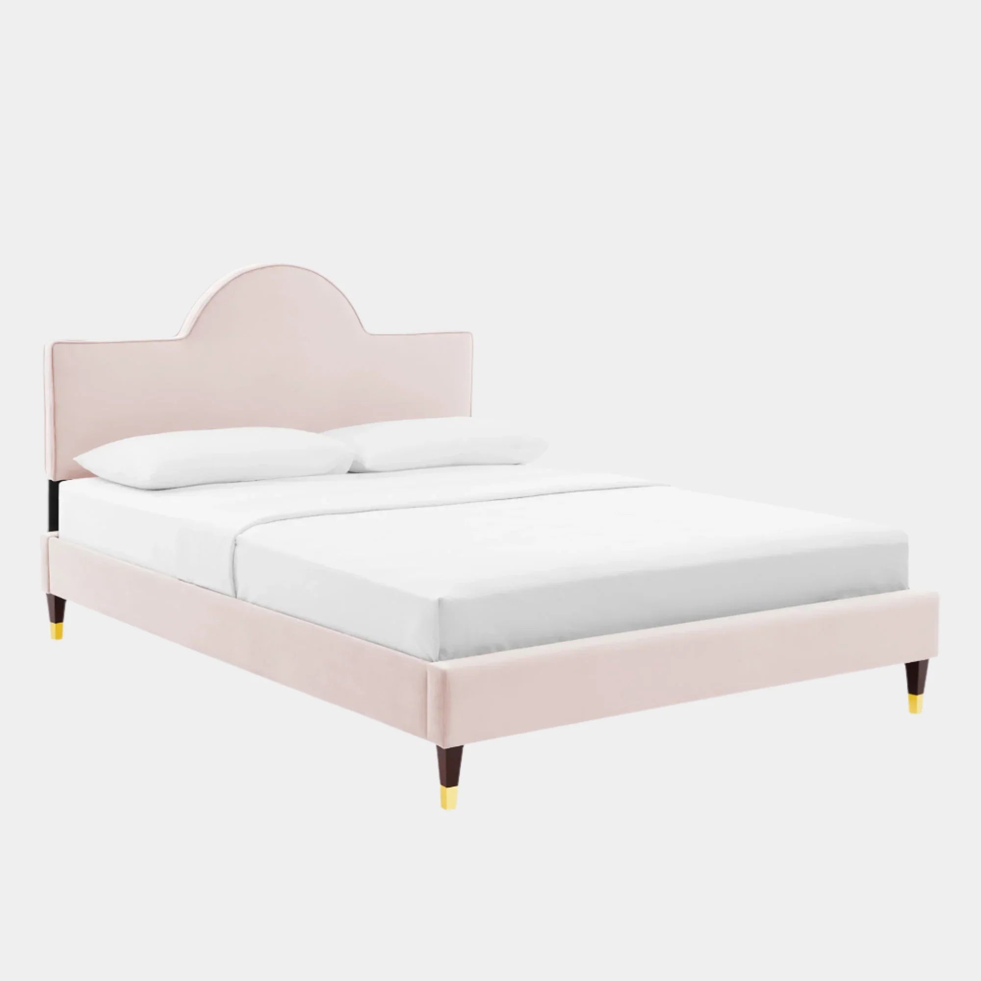 Aurora Performance Velvet Bed