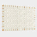 Sparta Weave Wall-Mount Vegan Leather Headboard