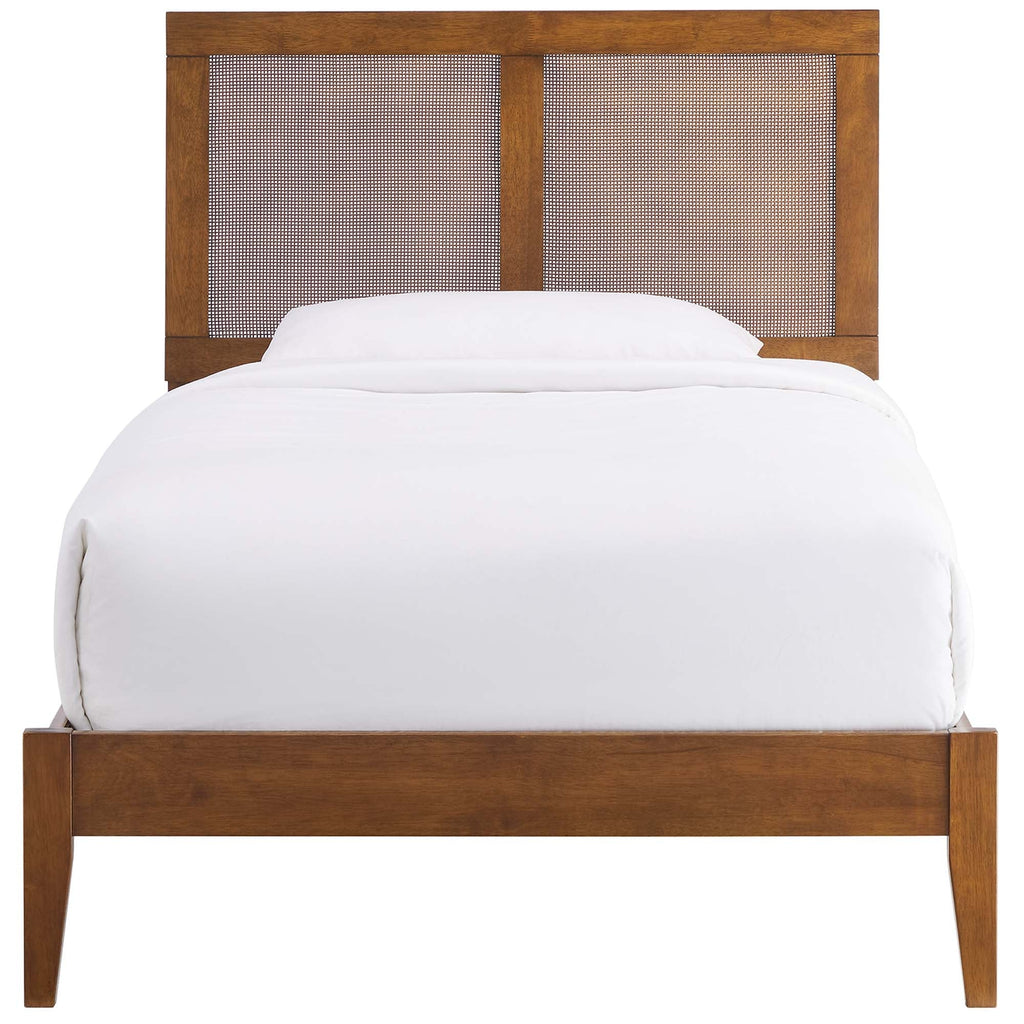 Sirocco Rattan and Wood Platform Bed