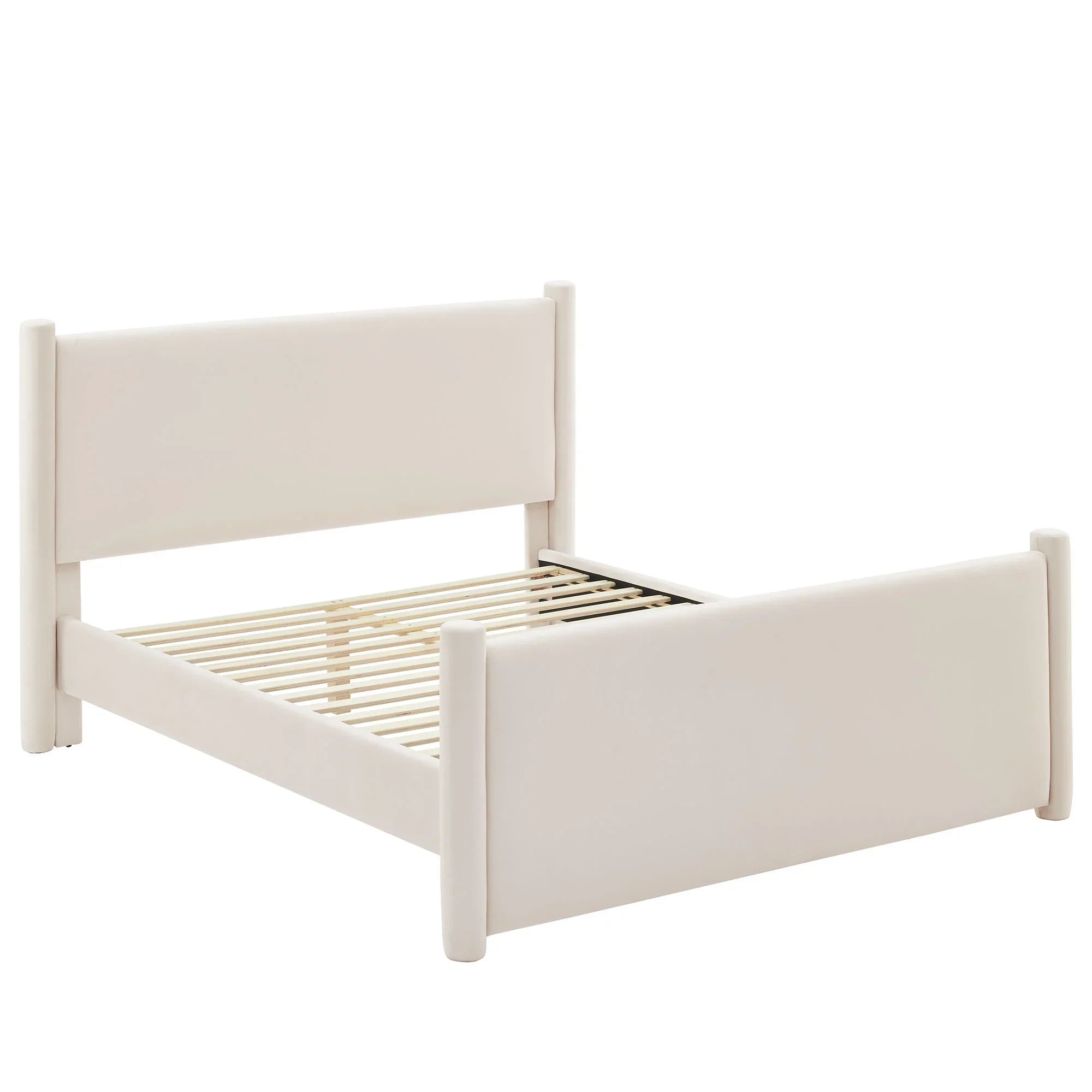 Rael Performance Velvet Platform Bed
