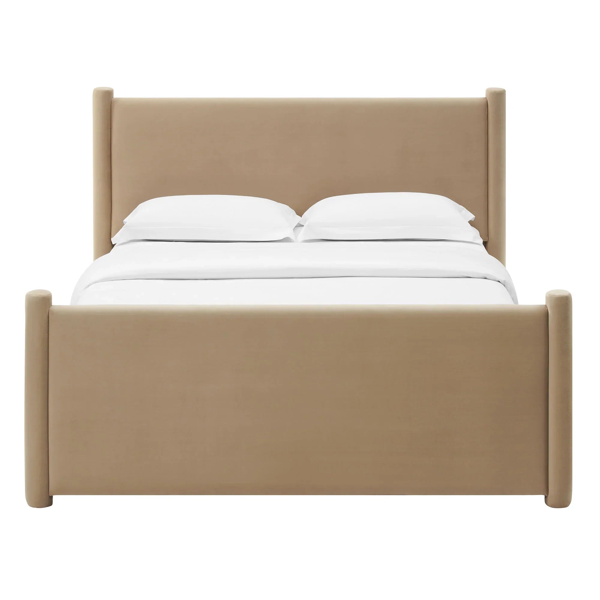 Rael Performance Velvet Platform Bed