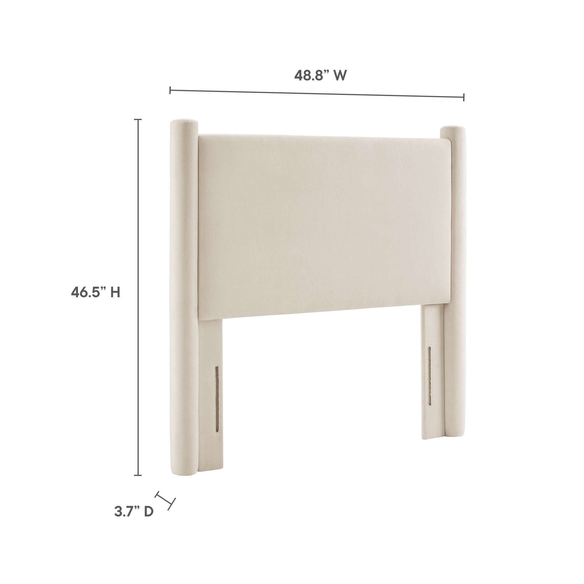 Rael Performance Velvet  Headboard